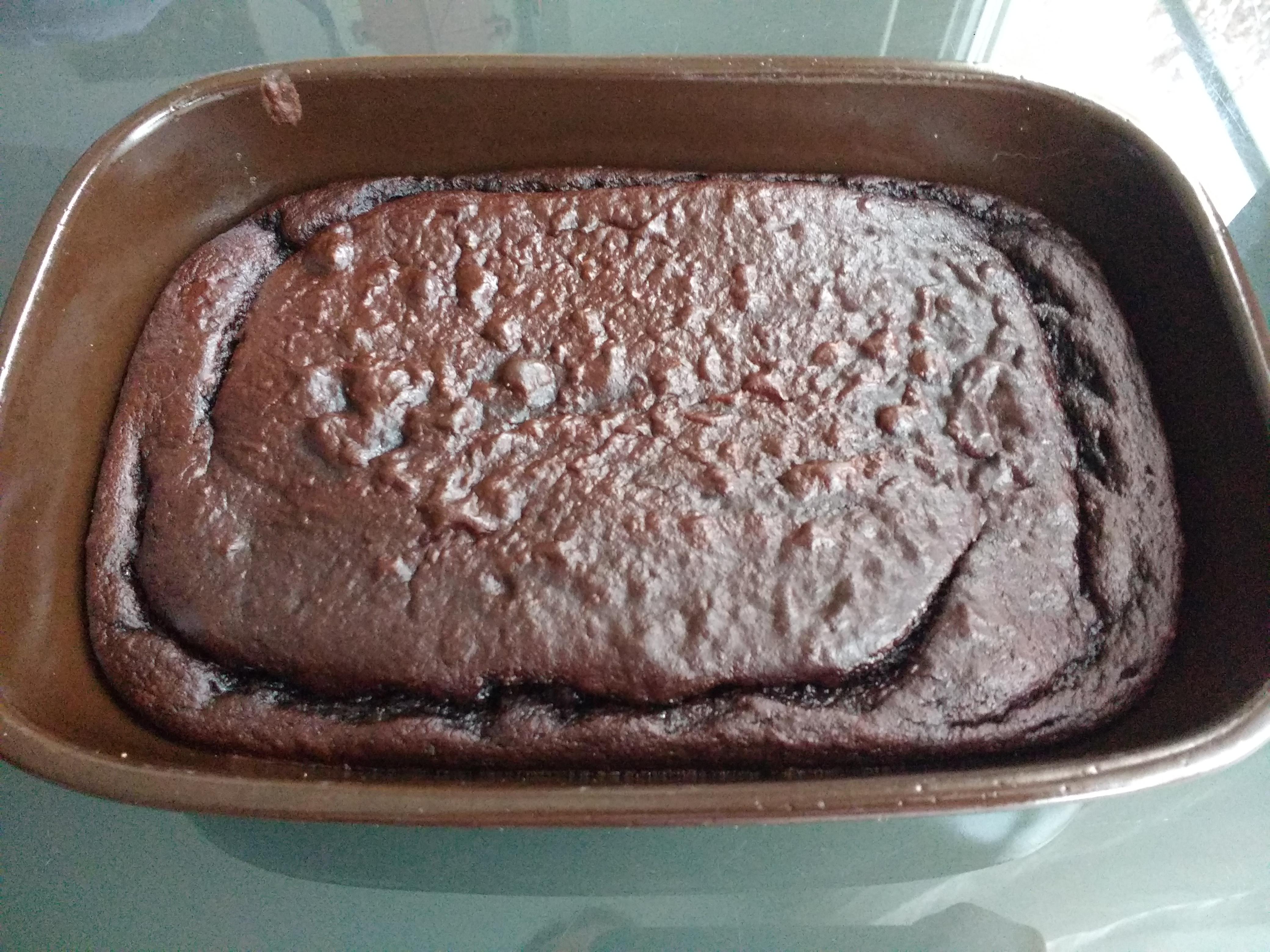Gâteau banane chocolat sans sucre sans lactose sans gluten