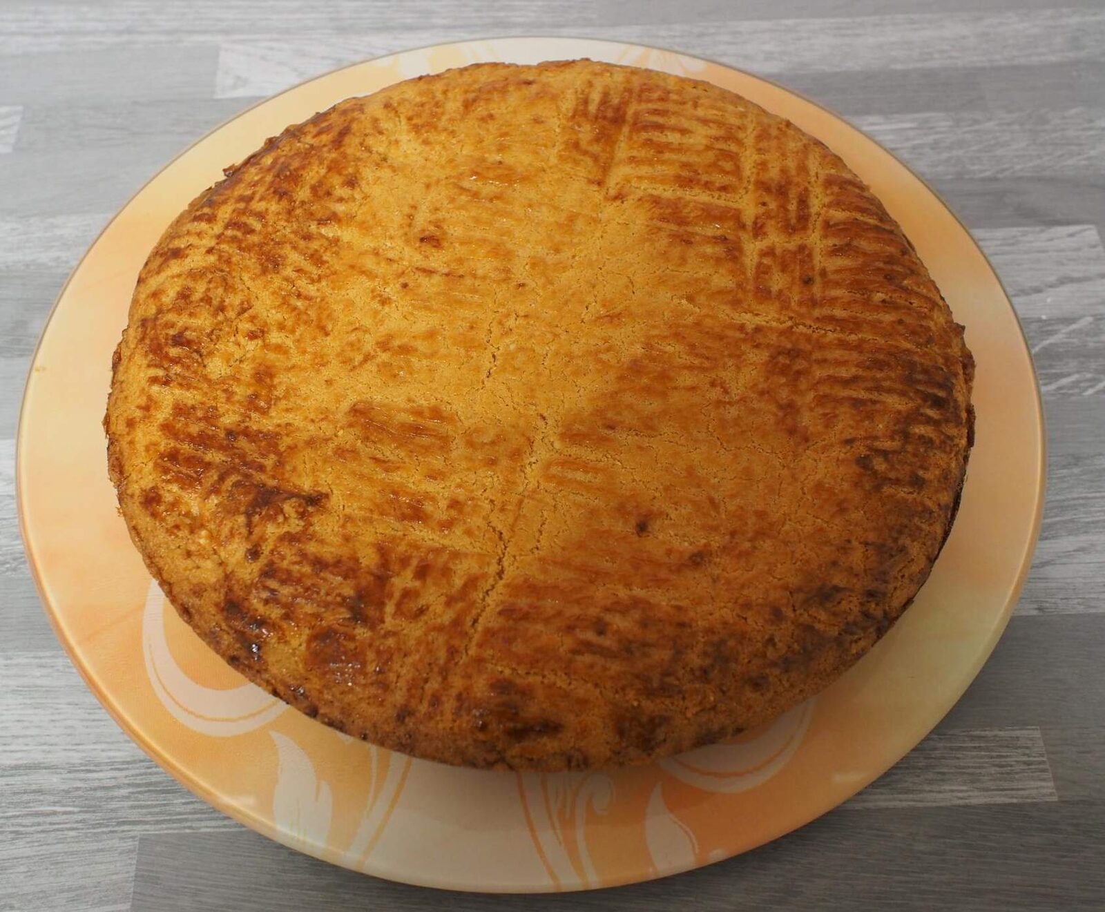gateau basque à la crème patissière