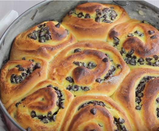 GATEAU CHINOIS AUX PEPITES DE CHOCOLAT