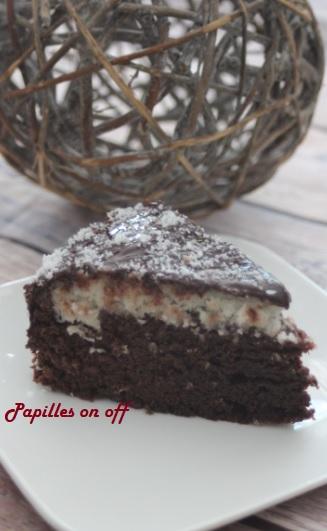 Gâteau choco-coco façon bounty