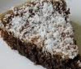 GATEAU CHOCOLAT ET LAIT DE COCO