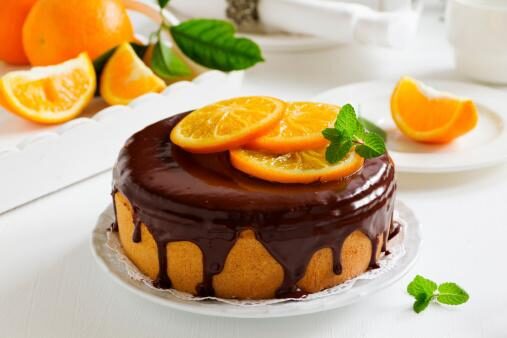 Gateau chocolat-orange.