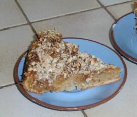 gâteau confiture / amande