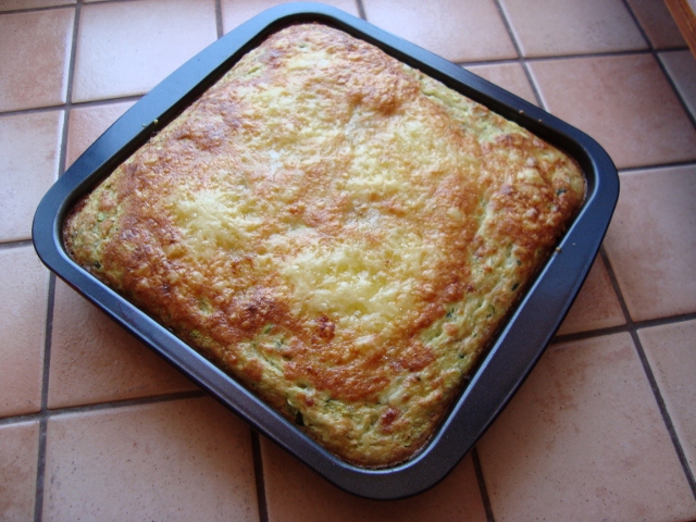 Gâteau de courgettes