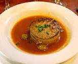 Gateau de foies de volaille a la lyonnaise