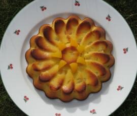 Gâteau de ricotta aux abricots