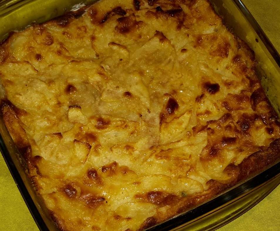 gâteau fondant pommes-poires