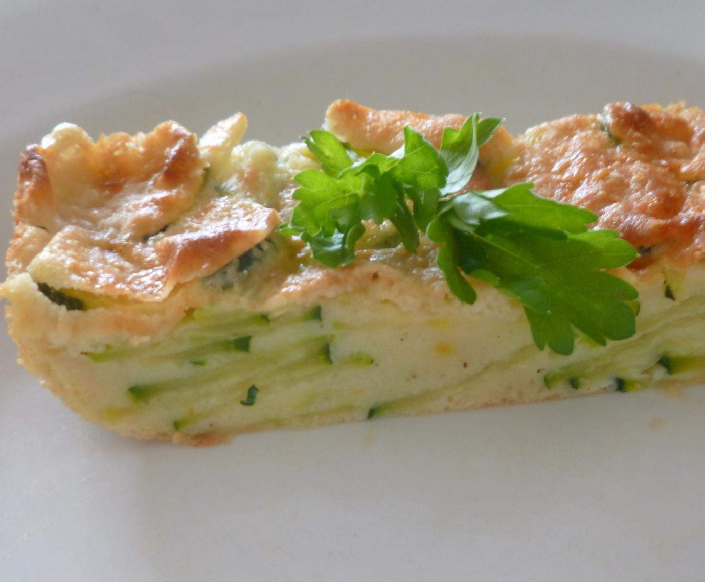 gâteau invisible aux courgettes