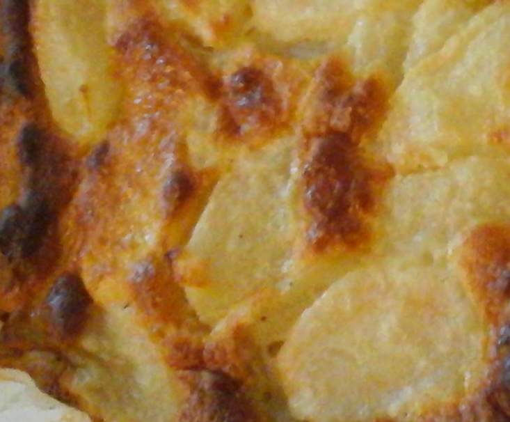 Gâteau invisible aux pommes et aux poires