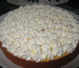gâteau léger au citron,chantilly citron