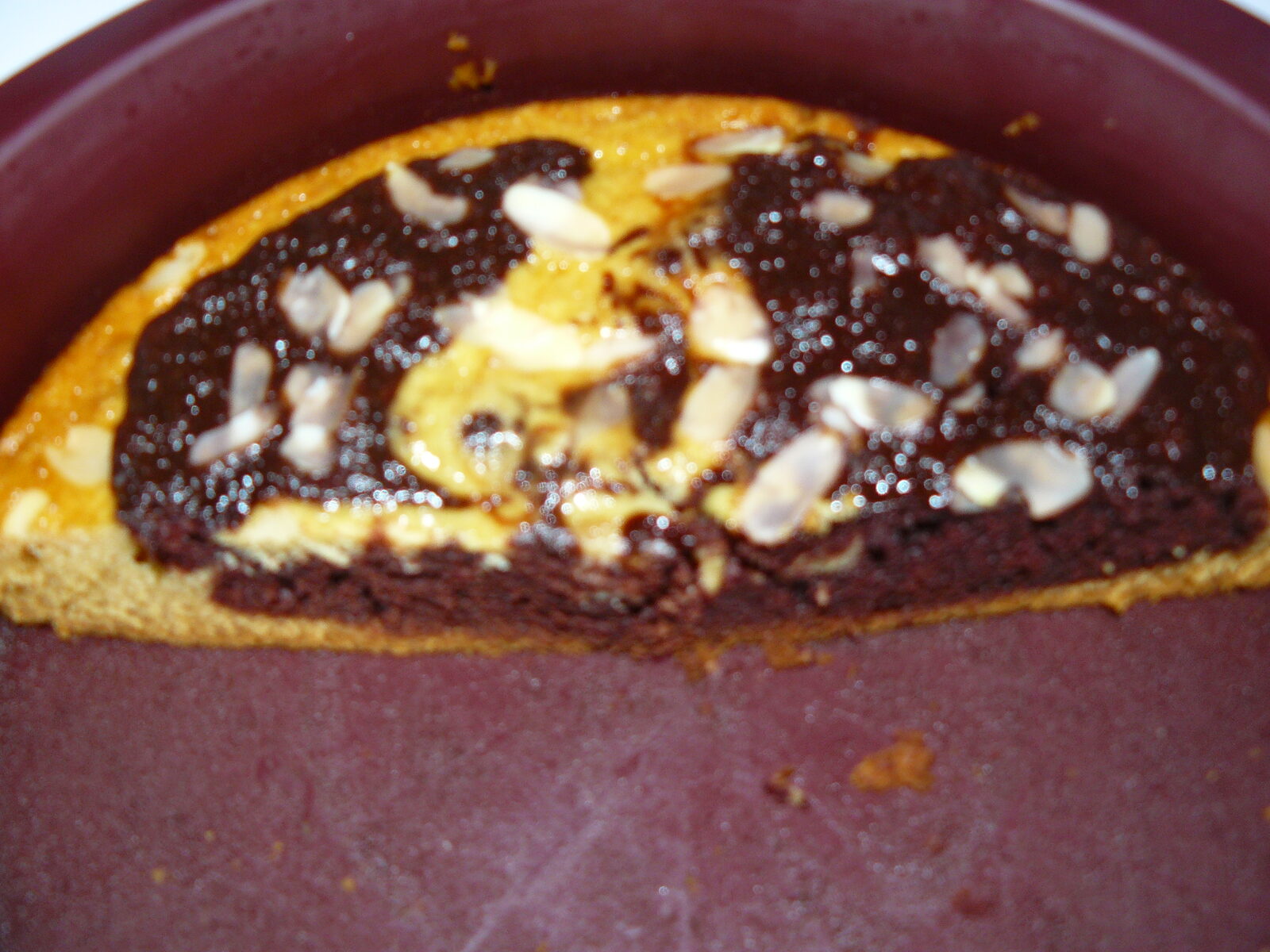 gateau marbré sans oeuf