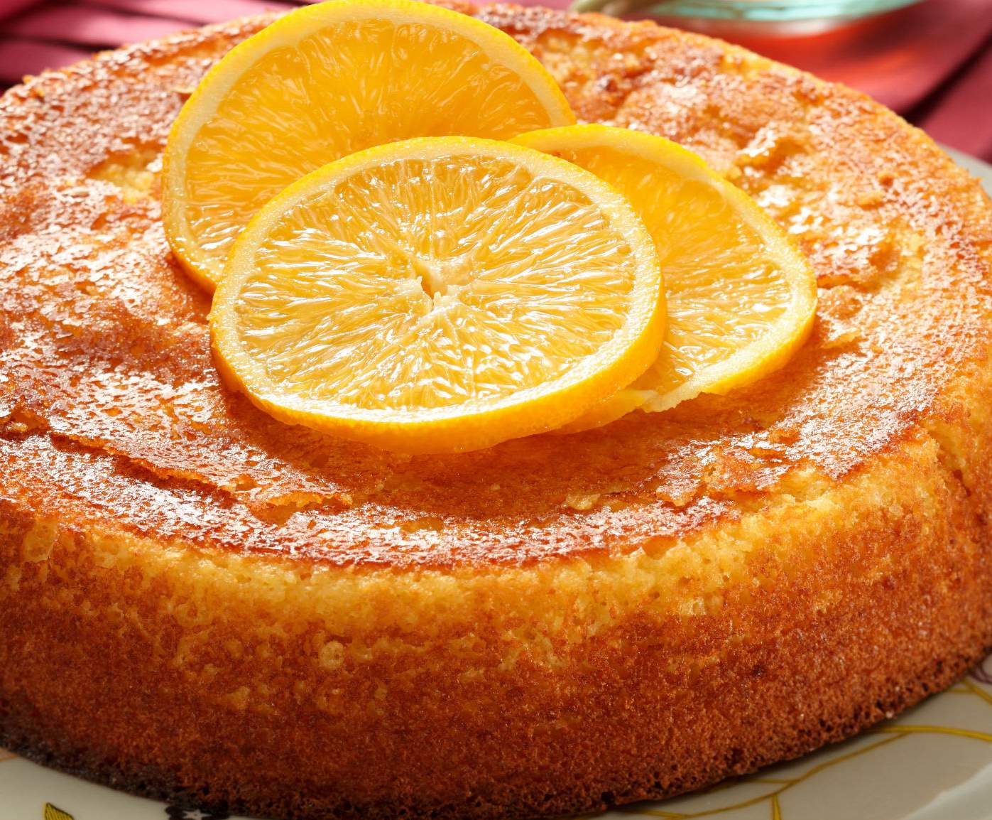 Gateau moelleux à l'orange.