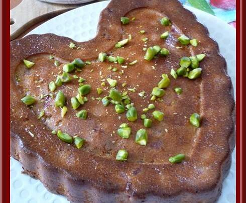 Gâteau moelleux aux cerises