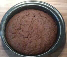 Gâteau moelleux chocolat et coco