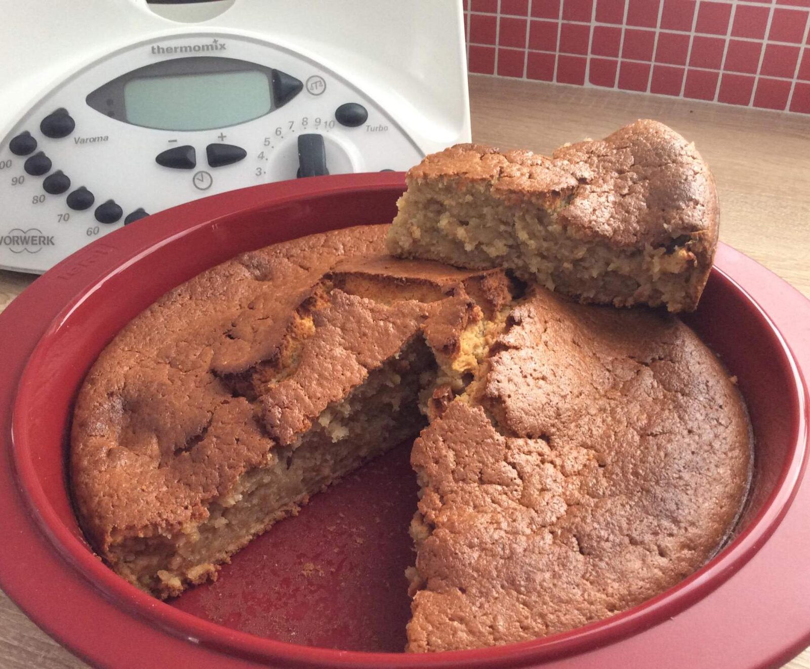 Gâteau moelleux courgette/épices