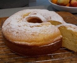 Gâteau mousseline à l'orange