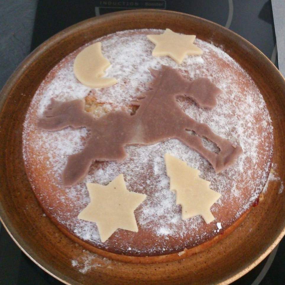 Gâteau pour la fête de nöel du centre équestre