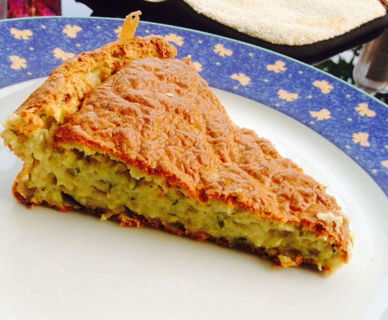 Gateau savoureux aux courgettes