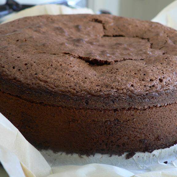 Gâteau très chocolat et piment d'Espelette