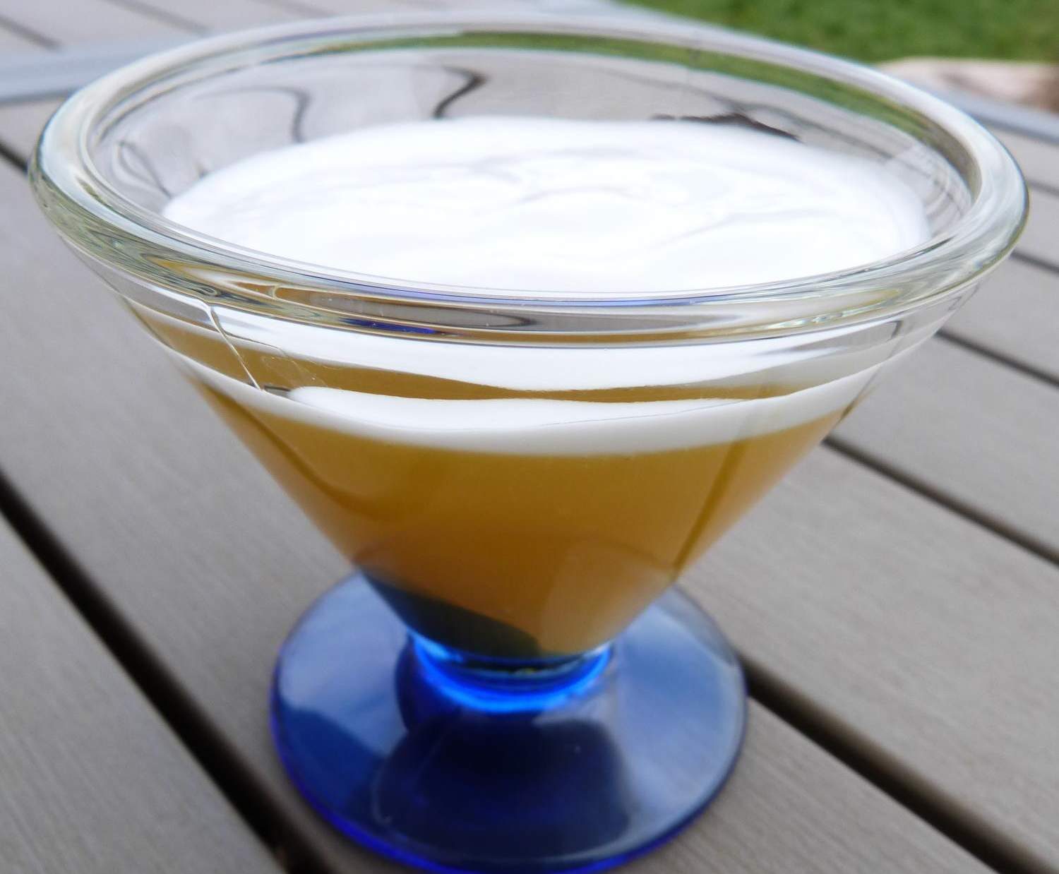 gelée de mangue et crème de coco