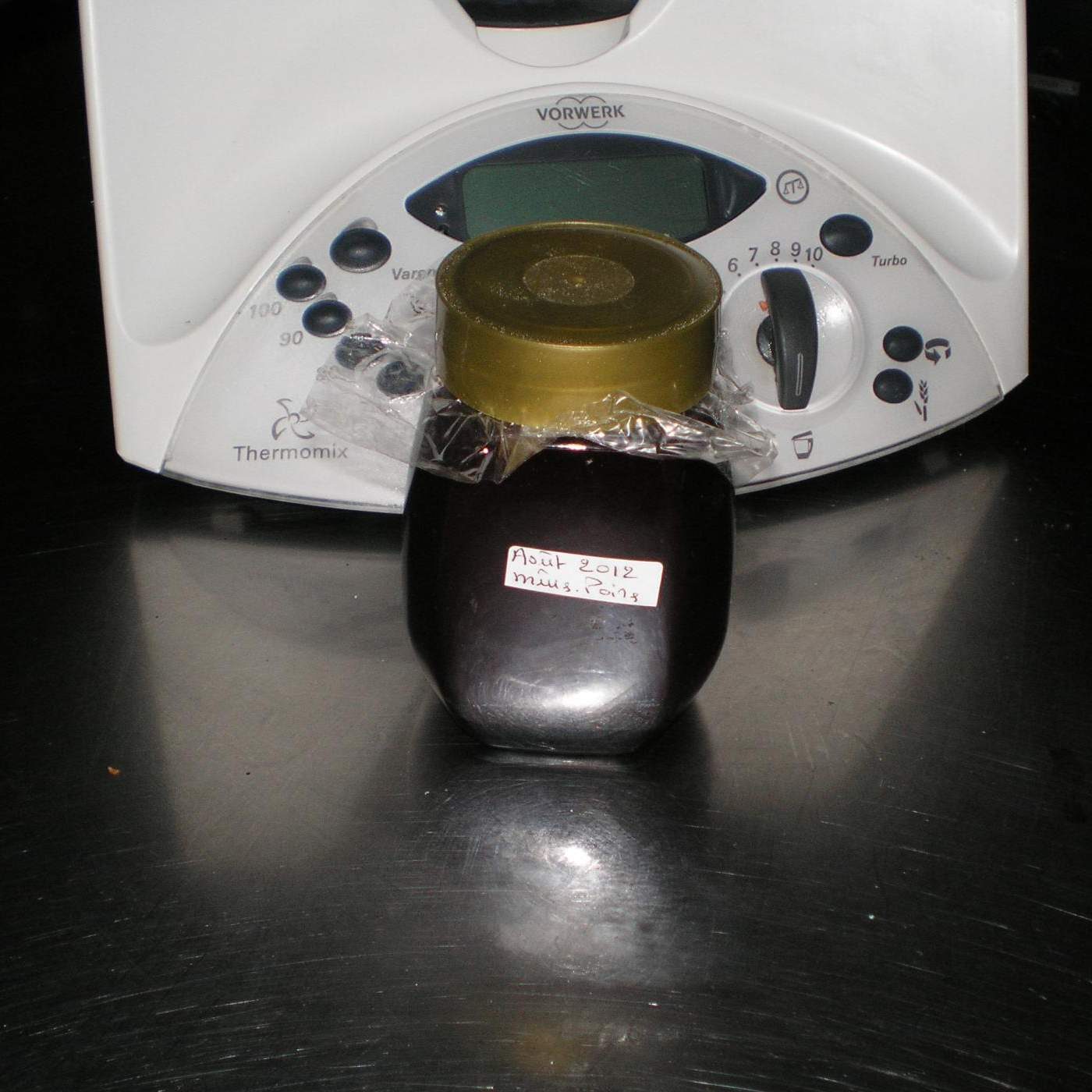 Gelée de mures et poires