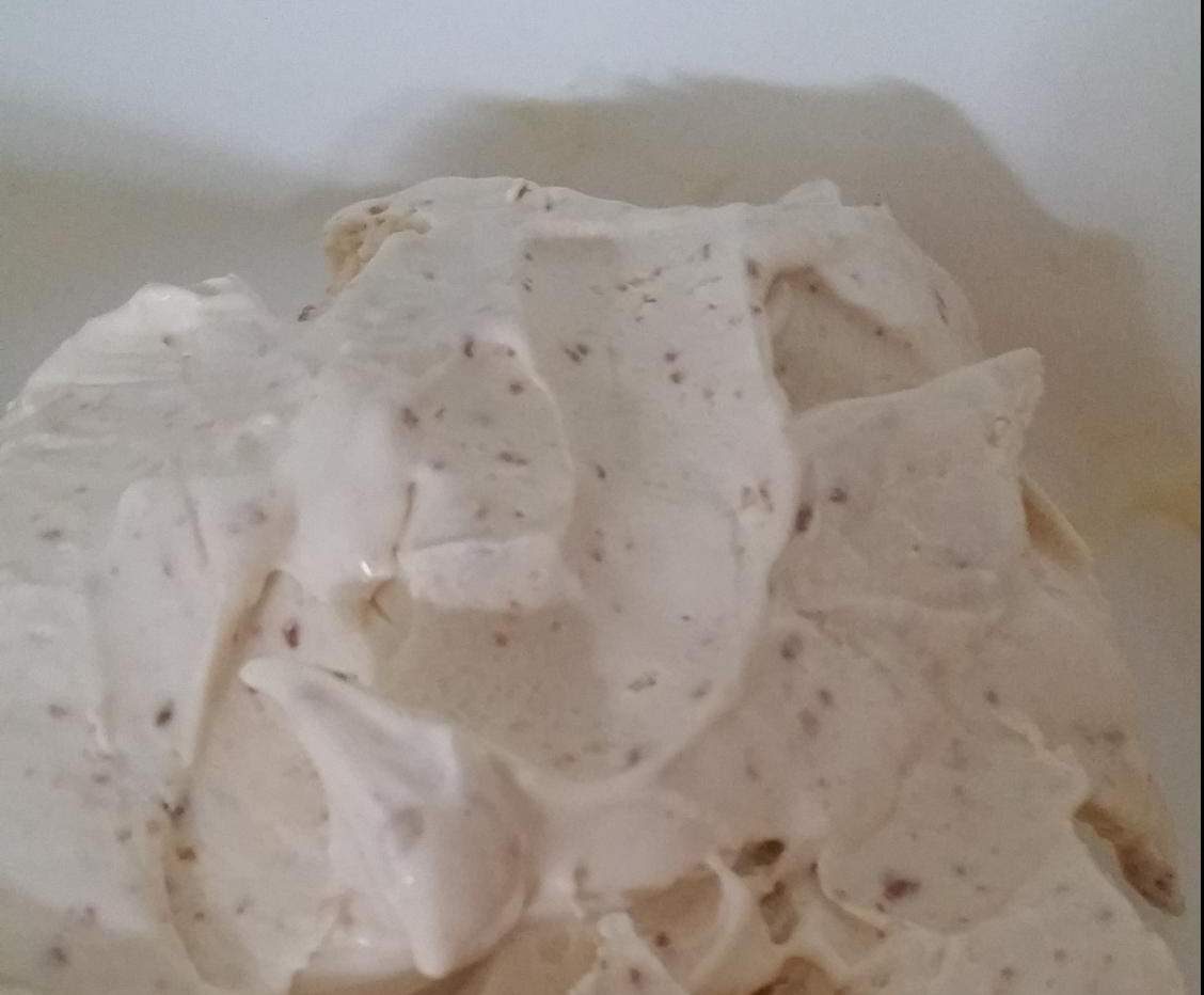 Glace à la mascarpone, éclats de spéculoos