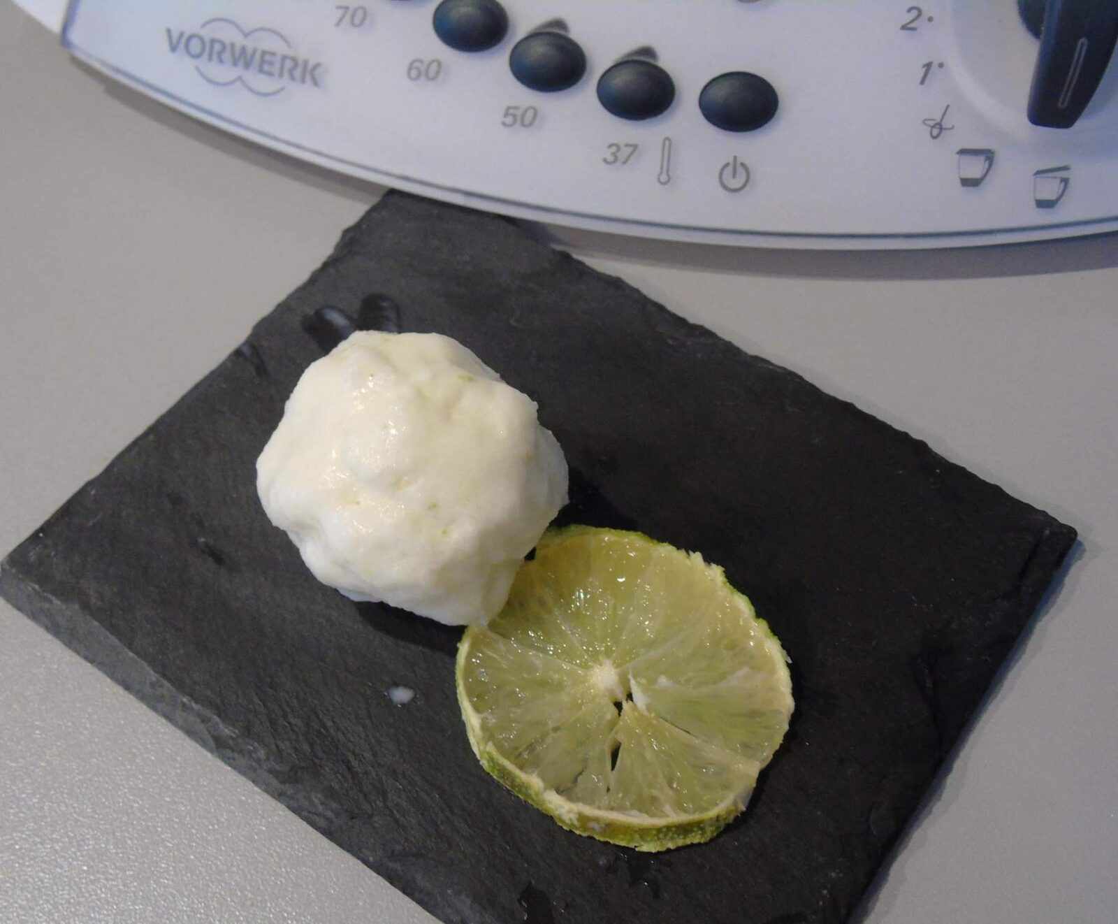 Glace au yaourt & citron vert