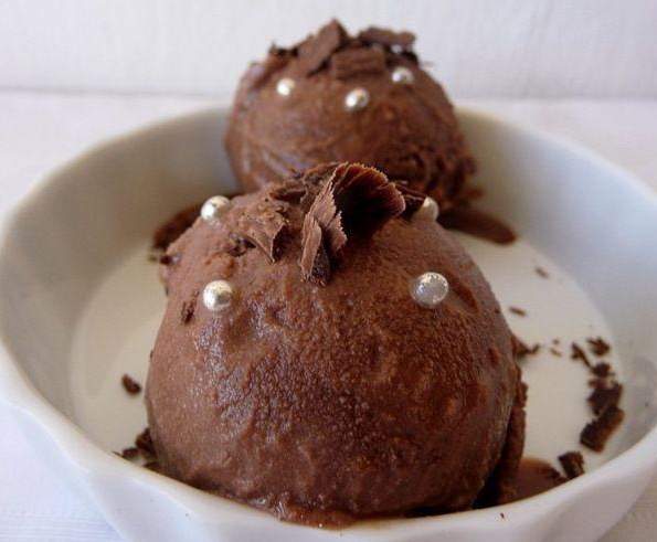 Glace Chocolat au lait de soja