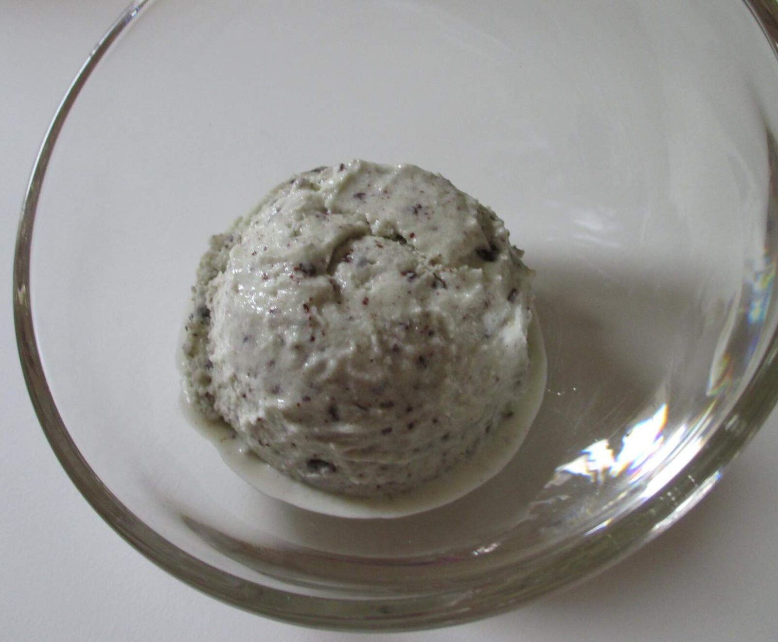 Glace menthe-chocolat