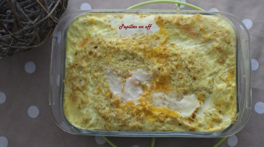Gratin de boulgour aux courgettes et curry