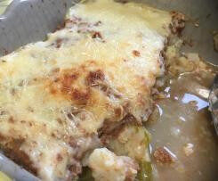 Gratin de chou fleur bolognaise béchamel