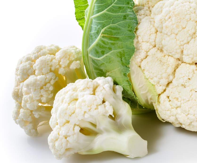 Gratin de choux-fleur aux lardons fumés