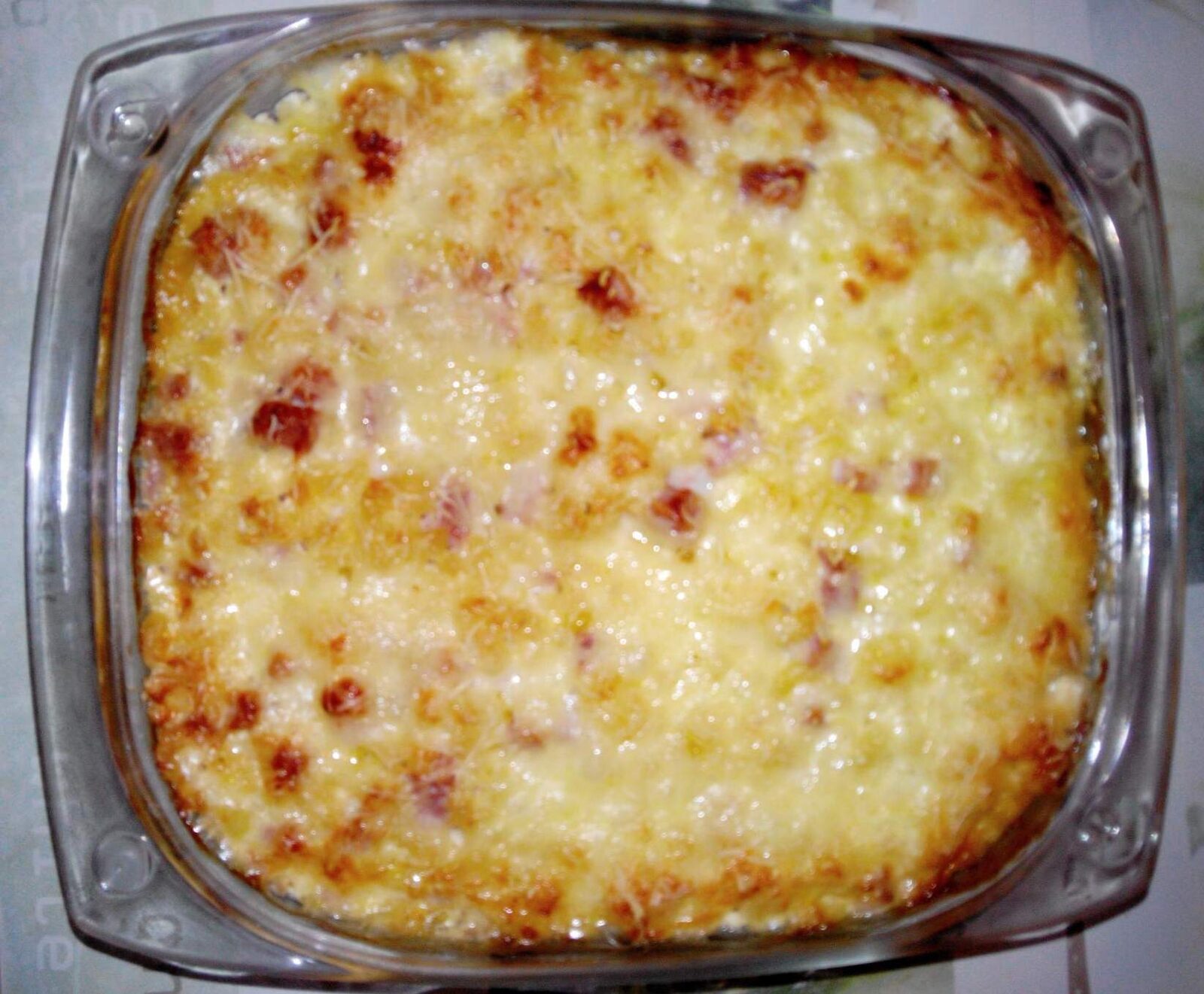Gratin de coquillettes