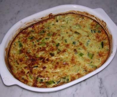Gratin de courgette régime