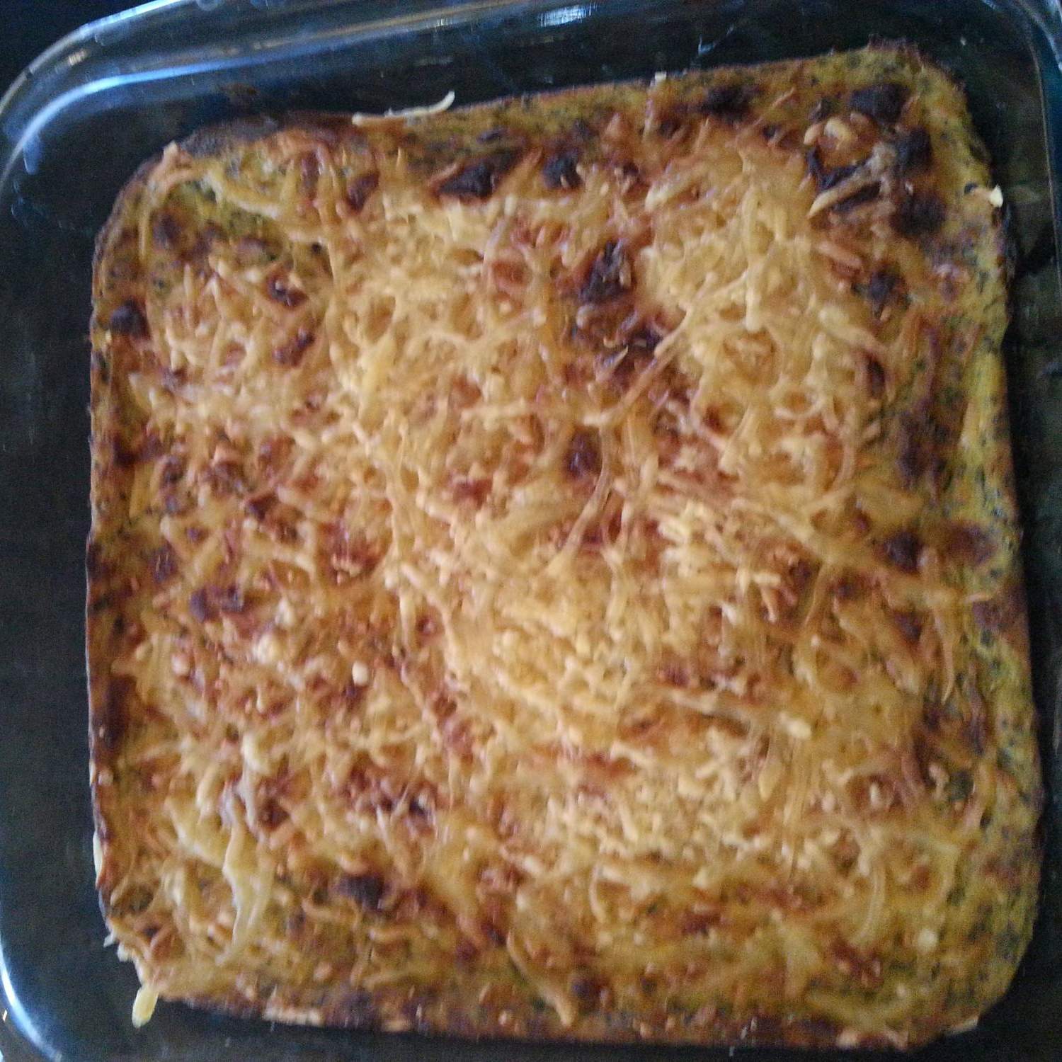 Gratin de courgettes à la menthe