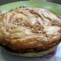 Gratin de courgettes aux flocons de quinoa