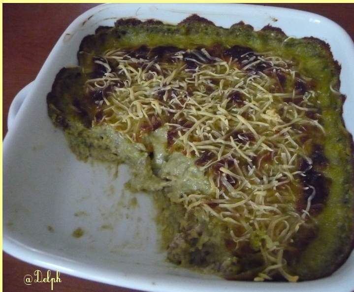 Gratin de fanes de radis.