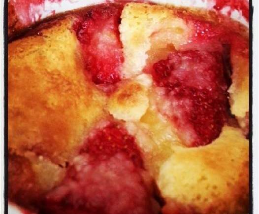 Gratin de fraise