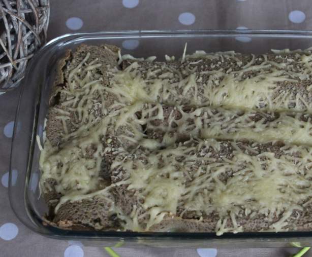 Gratin de galettes bretonnes à la florentine (œufs et épinards)