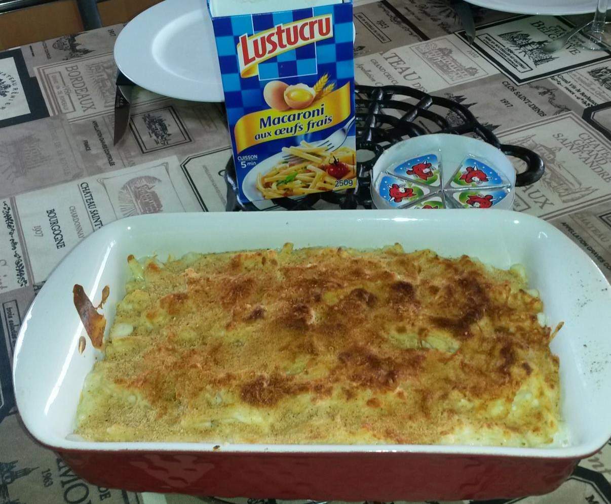 GRATIN DE MACARONI AUX FROMAGES