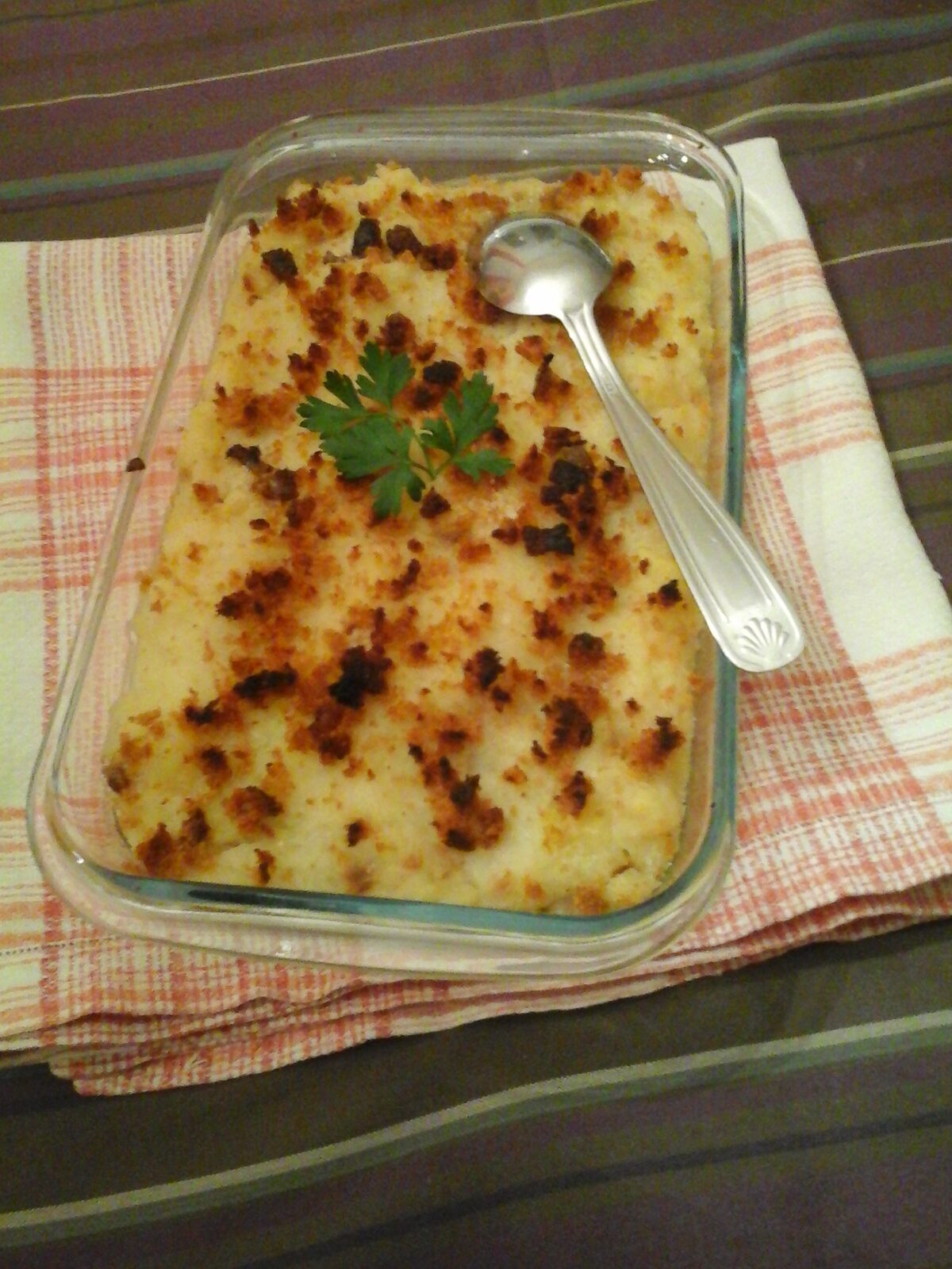 GRATIN de Navets au pain d'épices