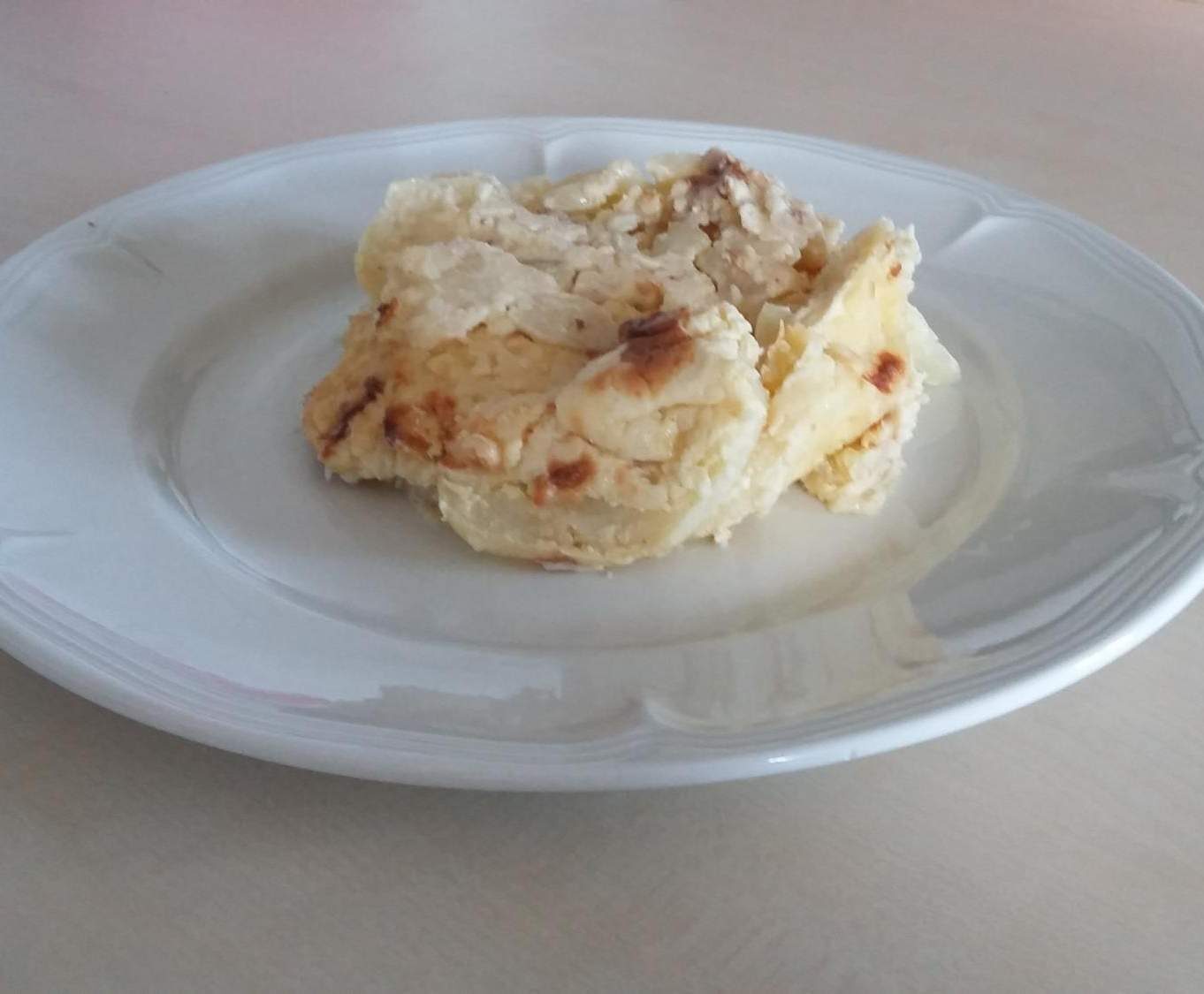 gratin de navets sauce mornay