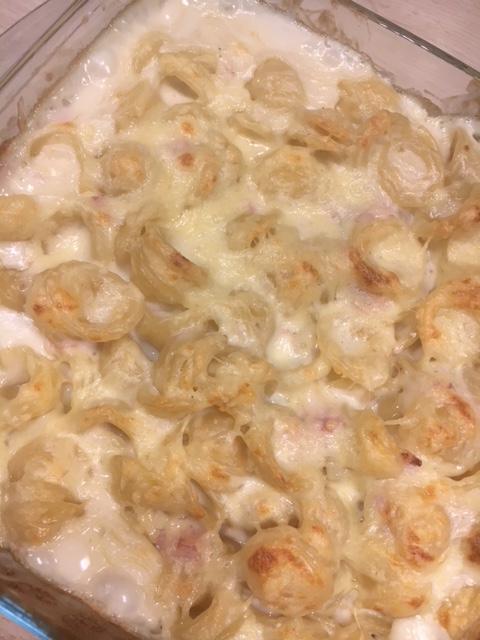 GRATIN DE PATES AUX 3 FROMAGES