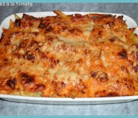 Gratin de Pennes à la Tomate