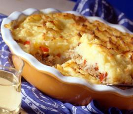 Gratin de poissons aux petits légumes