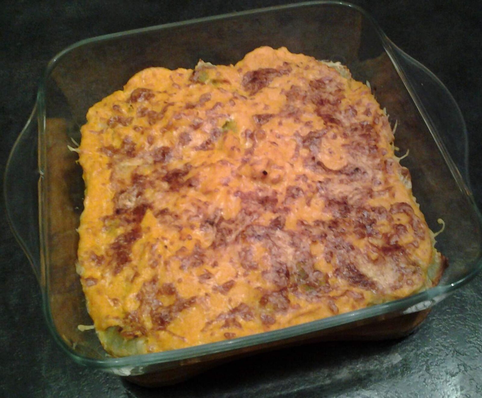 Gratin de potimarron aux ravioles de royans