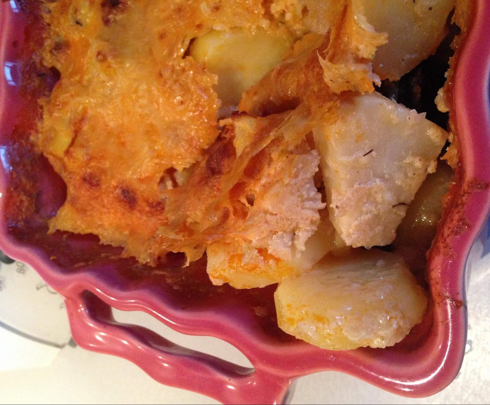 Gratin Pommes de terre - Céleri - Chorizo