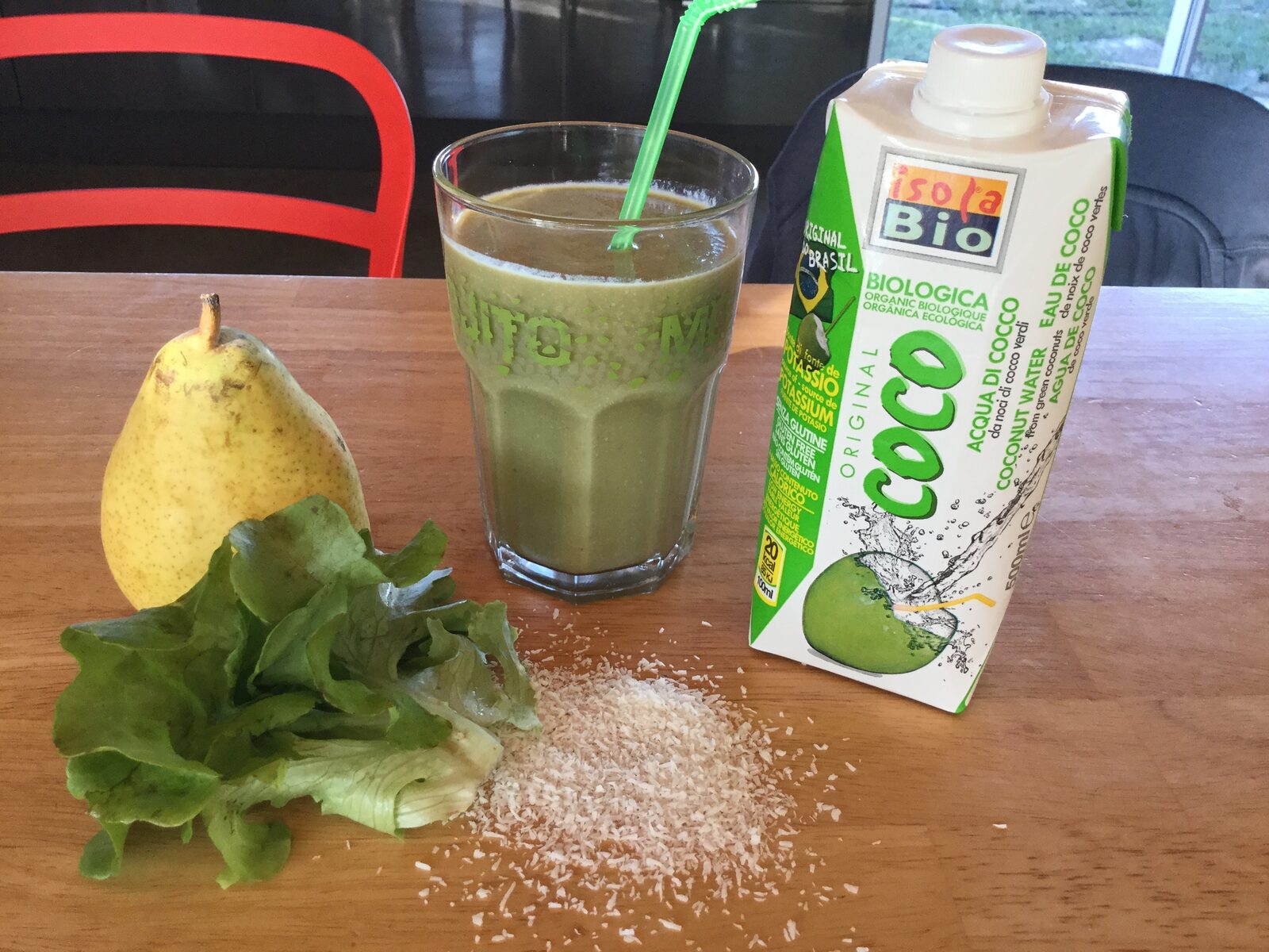 GREEN SMOOTHIE POIRE/COCO