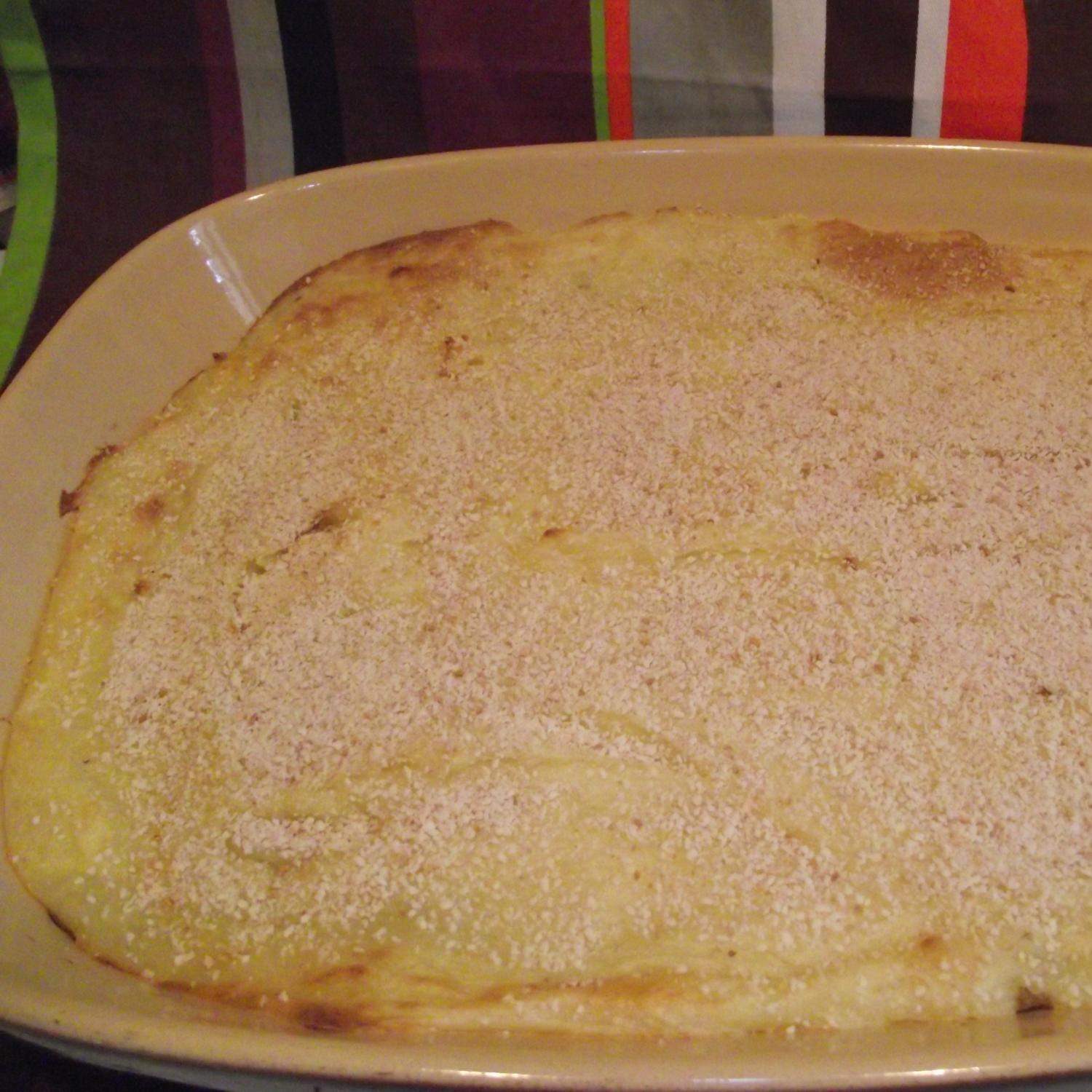 Hachis parmentier au confit de canard