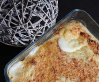 Hachis parmentier de limande et purée aux légumes